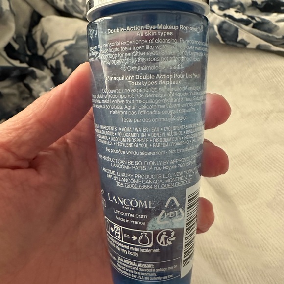 Lancome Bi-Facil Double-Action Eye Makeup Remover For Sensitive Skin, 4.2 oz - Picture 11 of 11